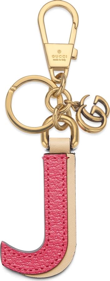 gucci letter keychain|gucci keychains for women.